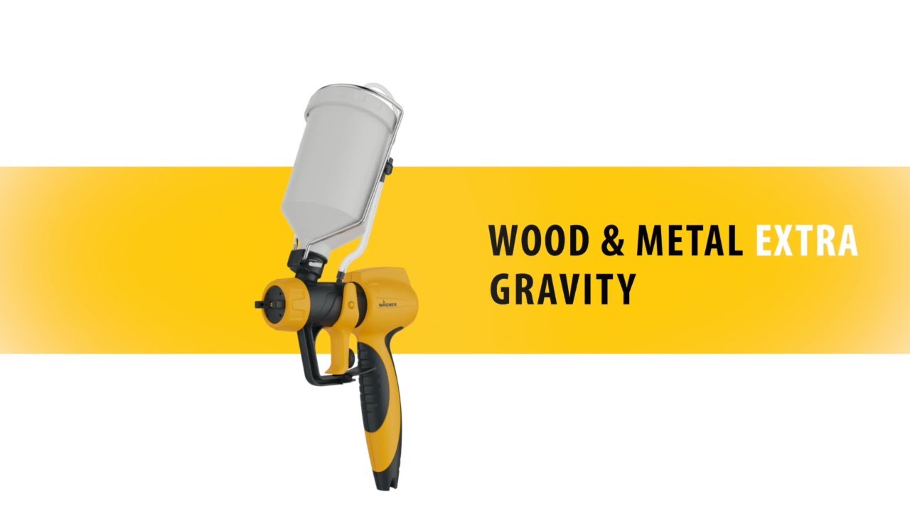 WAGNER Wood&Metal Extra Gravity spray attachment Technology in detail