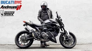 How To: MIVV X-M5 install on Ducati Monster 937 @AndreaniUSA v2016