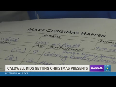 In God's Hands Ministry in Caldwell partners with Caldwell Fire Department for annual present distri