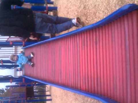 Bumpy slide - YouTube