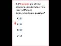 Seating Arrangement | Logical Reasoning MCQs