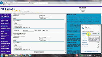 Changing Netgear wireless network name