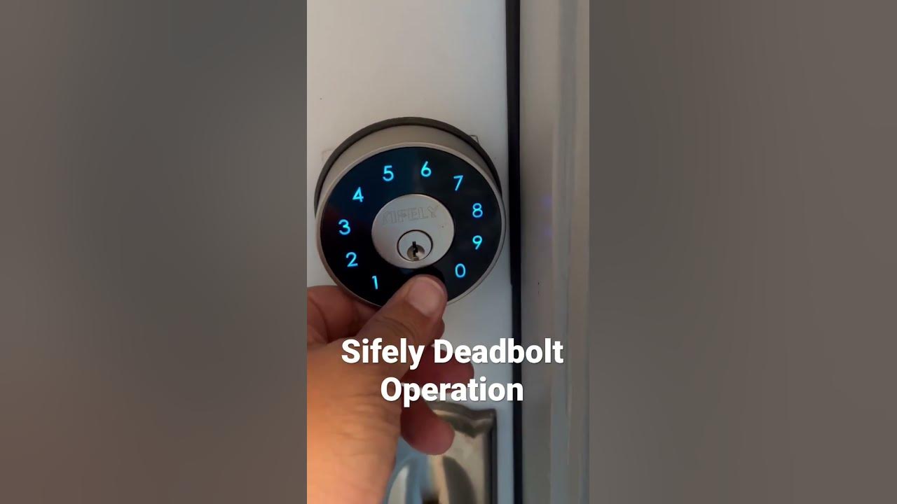 Sifely Smart Lock,Keyless Entry Door Lock,Smart Deadbolt,Smart Door  Lock,Deadbolt,Deadbolt Lock,Digital Door Lock,Keypad Deadbolt Lock,Smart  Locks