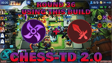 ASSASSIN & FIGHTER BUILD - CHESS TD 2.0 GAMEPLAY | Mobile Legends Bang Bang