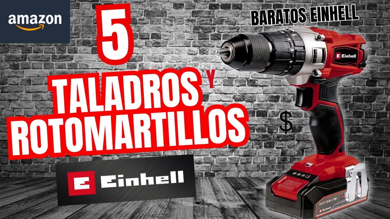 🥇 Mejores TALADROS EINHELL CALIDAD PRECIO 🔝 Mejores TALADROS de BATERIA  EINHELL [2023] 