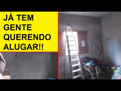 KITNET PARA RENDA PASSIVA: MOSTRANDO COMO ESTÁ O ANDAMENTO DA OBRA