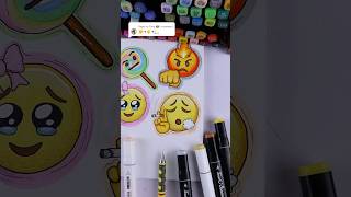 What emoji to draw next ? #art #arte #draw #drawing #sketch #artist ##drawings #emoji #artwork