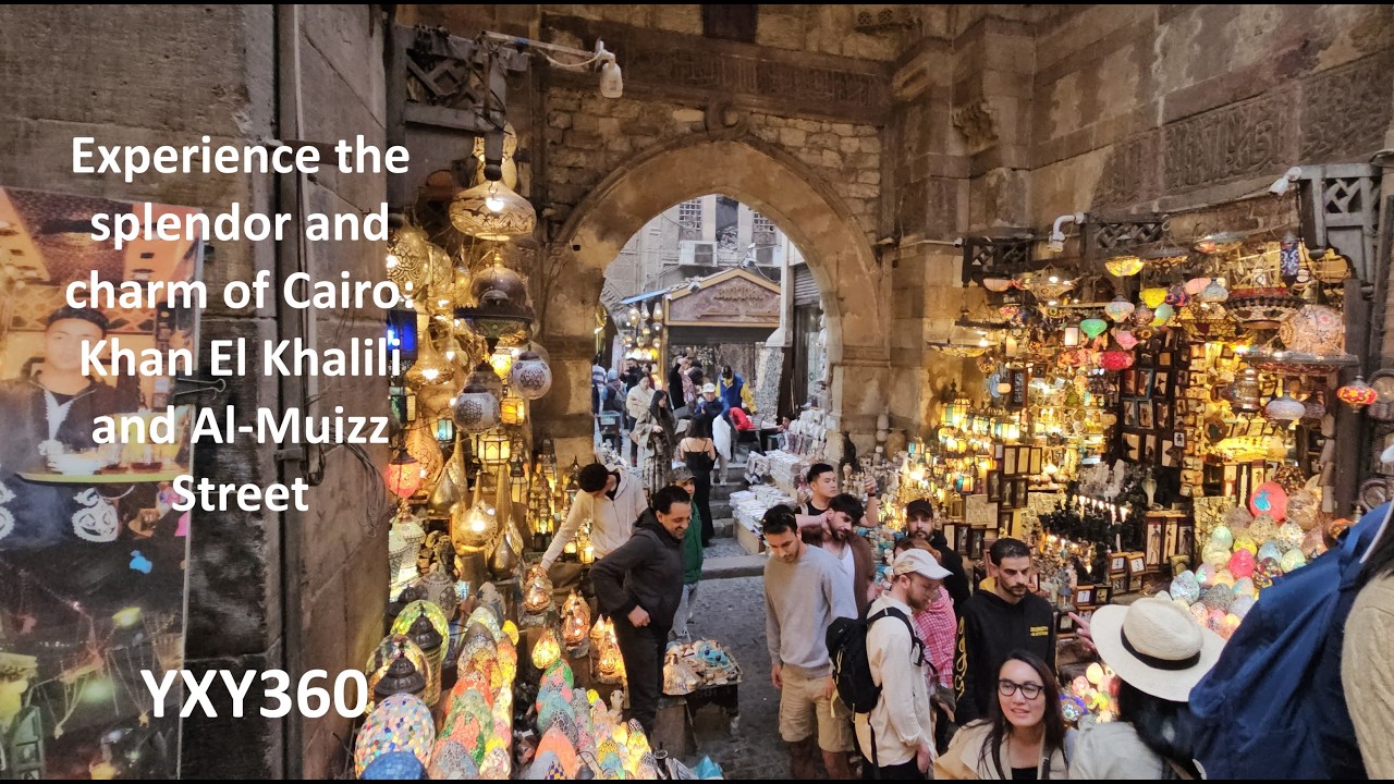 Cairo-EGYPT.  CAIRO - OLD TOWN  ISLAMIC feb. 2026. Khan El Khalili  and Al-Muizz li-Din Street ..