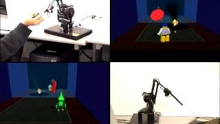 Haptic Battle Pong: High-Degree-of-Freedom Haptics in a Multiplayer Gaming Environment