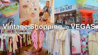 VINTAGE SHOPPING IN VEGAS | Arts District in Fremont ✨🇺🇸🎲 ✈️💕