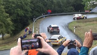 Eifel Rallye Festival 2023 - SS2: Hochkelberg 2 - all cars - HUGE show and mistakes! (raw footage)