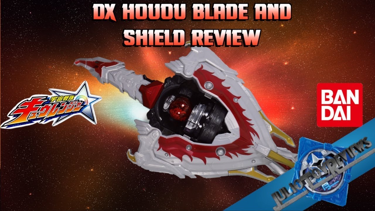 Uchuu Sentai Kyuranger Houou Blade and Shield Review (JulioToyReviews)