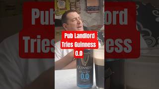 Pub Landlord Tries Guinness Zero This Isnt Guinness