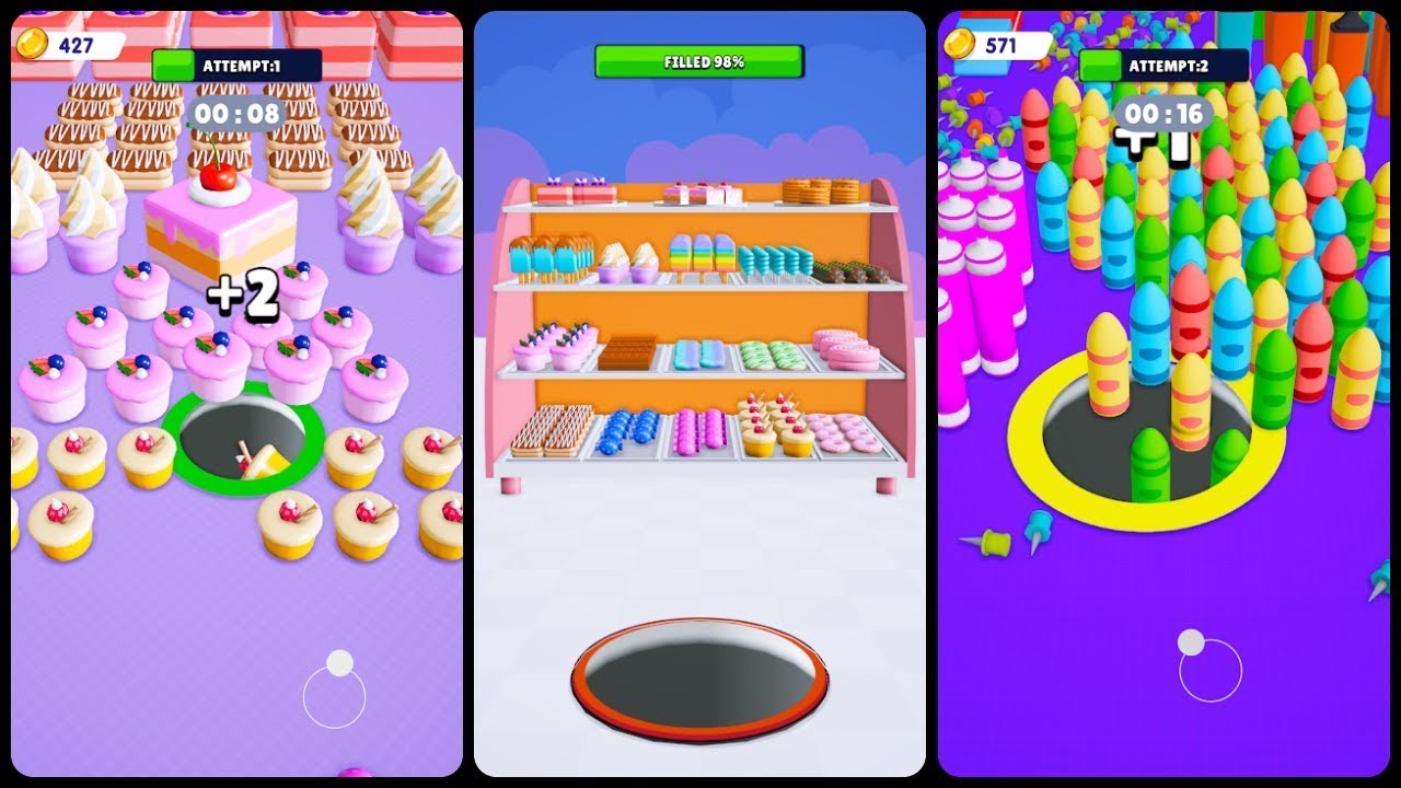 Hole and Fill: Collect Master Gameplay Android