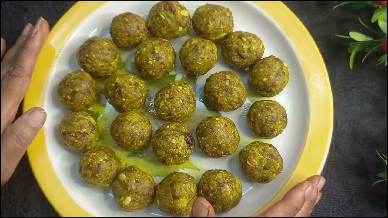 kachi haldi ke dry fruits laddu sehat ka khazana