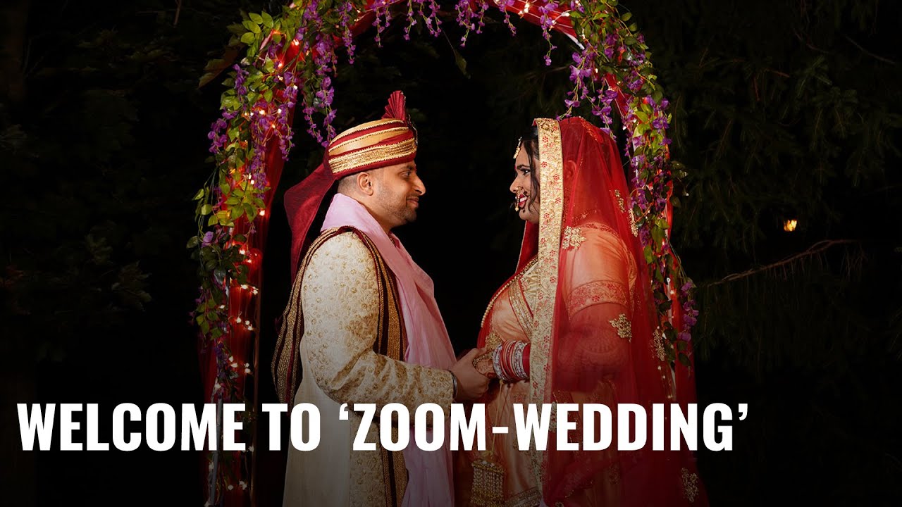 Zoom Made This Couple’s Wedding Possible Amid Coronavirus Pandemic