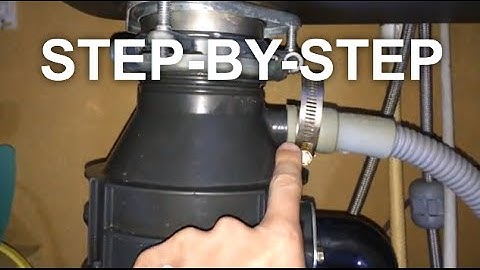 My Garbage Disposal LEAKS - EASY FIX - SAVE $$
