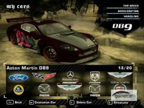 Need For Speed Most Wanted Best Cars Youtube