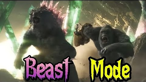 Godzilla & kong tribute (beast mode by bigxthaplug)