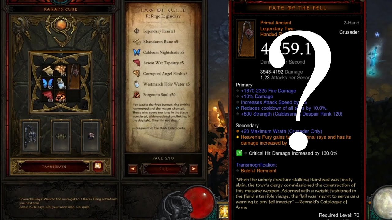 Diablo 3 [Season 21] PRIMAL Fate of the Fell attempt (100