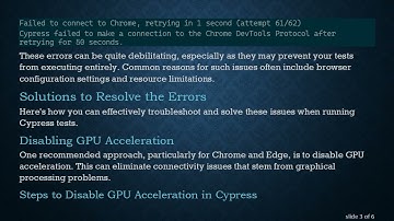 Troubleshooting ECONNRESET Errors in Cypress When Running Multiple Spec Files