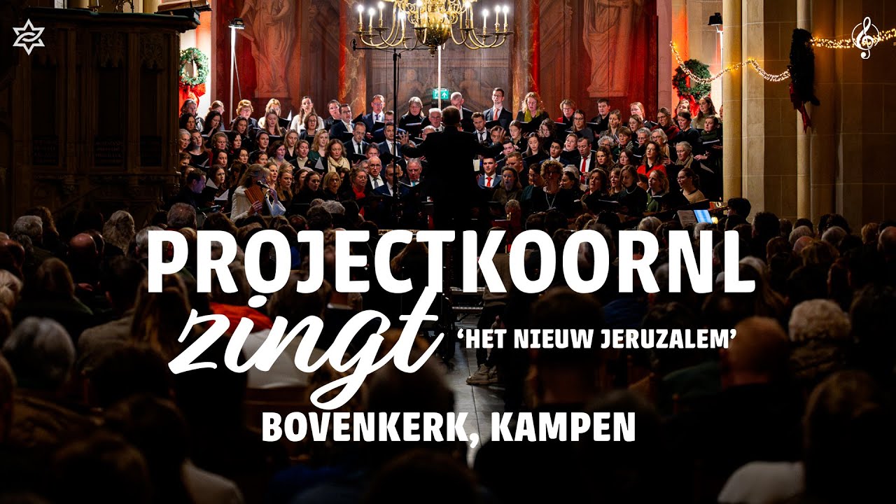 Jubileumconcert SSMJ | LIVE vanuit Bovenkerk te Kampen | 22 november | Oratorium Het Nieuw Jeruzalem