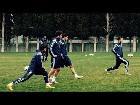 დინამოს მზადება ფოთის კოლხეთთან თამაშისთვის