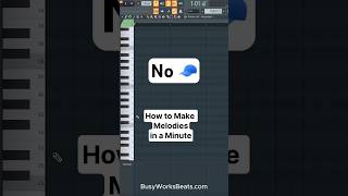 How to Make Melodies in Under 1 Minute ⏰