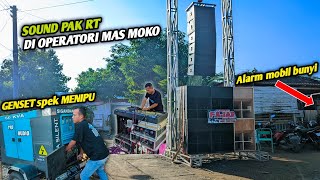 GENSET SPEK MENIPU ,,MAS MOKO operatori Sound Milik pak RT  | FAJAR AUDIO