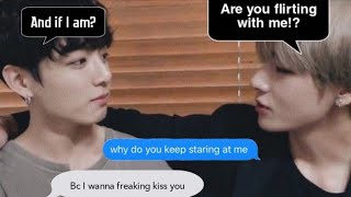 How to flirt: Taekook Edition! Part 1