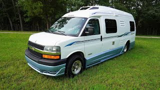 SOLD! 2005 Roadtrek 210 Popular Class B Camper Van, Widebody, 57K Miles, King Bed,Gen, Clean $36,900