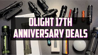 Olight 17th Anniversary Celebration Deals