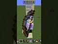 Minecraft logic with end crystal 😄#minecraft #zoom # shorts
