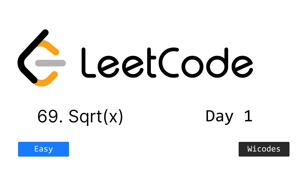 Finding The Floored Square Root of A Number Python Sqrt(x). LeetCode ...