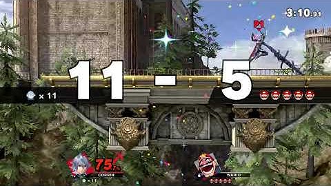 Smash Ultimate - Corrin vs Level 9 CPU Wario