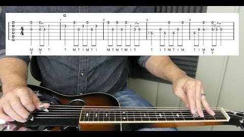 "Man Of Constant Sorrow with Rolls" Dobro Lesson Preview
