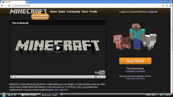 How To Play Minecraft 1.8.8 For Free On PC! 