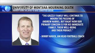 University of Montana mourning death of football player