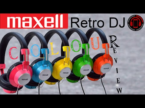 Maxell Retro DJ Headphones Review [Deutsch/German]