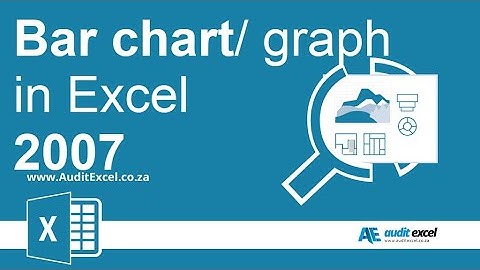 Bar chart graphs in Excel 2007- same as in the latest versions of Excel