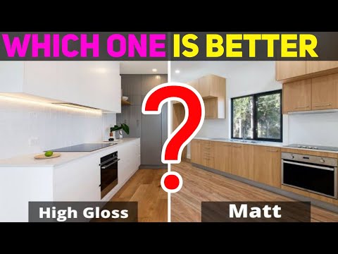 Video: Glossy floor in the kitchen: options, photos, reviews
