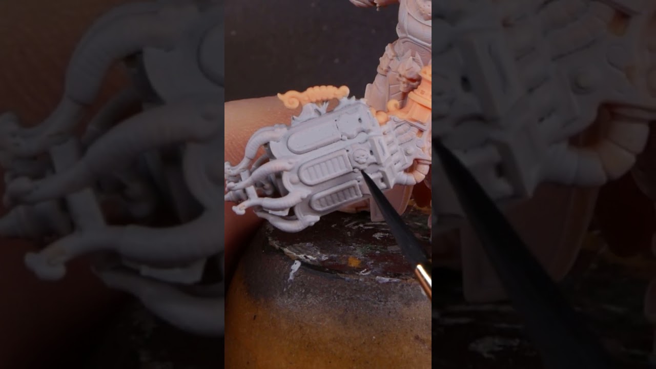 Priming miniatures with just a brush? Yep that's Valid. With can