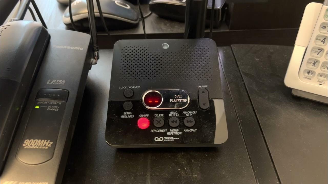Test Calling The AT&T 1740 Digital Answering System YouTube