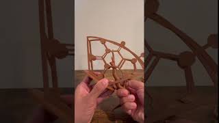 Day 38 of Finding Useful Prints ☕ 3D Printed Coffee Filter Holder with a Caffeine Molecule