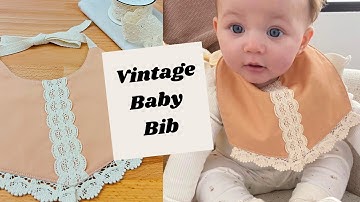 How to Sew a Baby Bib + FREE pattern