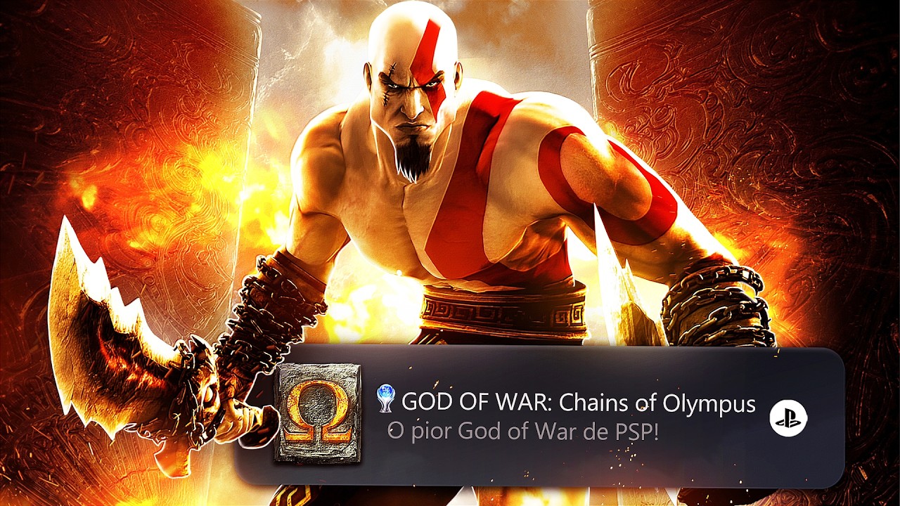 Platinei o PIOR GOD OF WAR de PSP! (Foi um pesadelo)