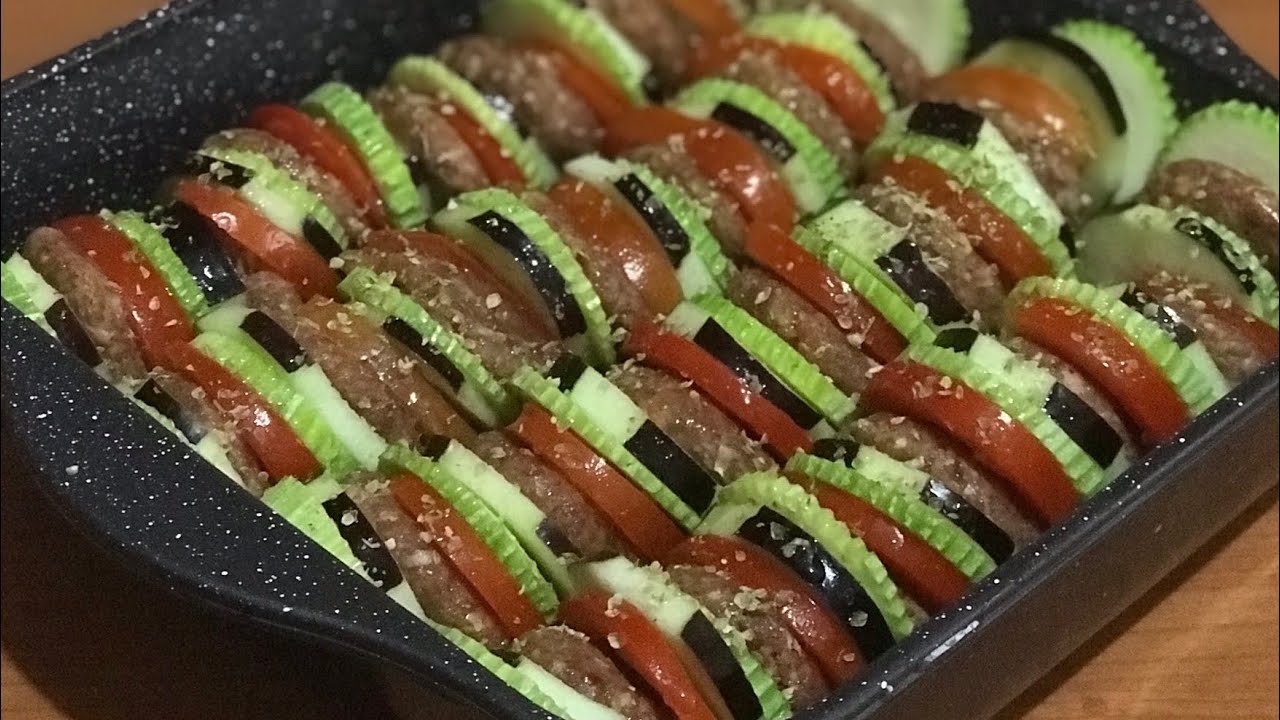 Fırında Sebzeli Dizme Köfte Tarifi – Kolay ve Pratik – Yemek Tarifleri