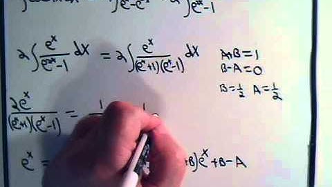 Hyperbolic Integrals Example 3 Part 1