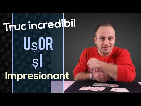 Truc cu carti incredibil de ușor și impresionant