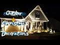 OUTDOOR CHRISTMAS DECORATIONS | A Must SEE!!! | Decorate with me